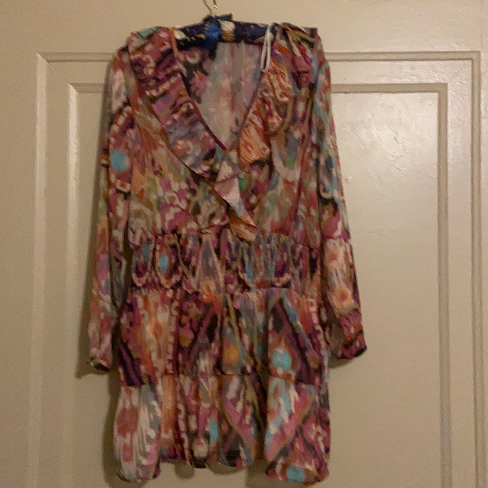 Zara Spring Floral Dress NWT